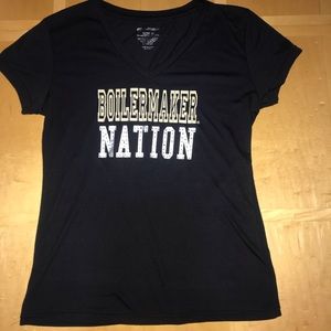 🖤💛 Purdue Boilermaker Bedazzled V-Neck